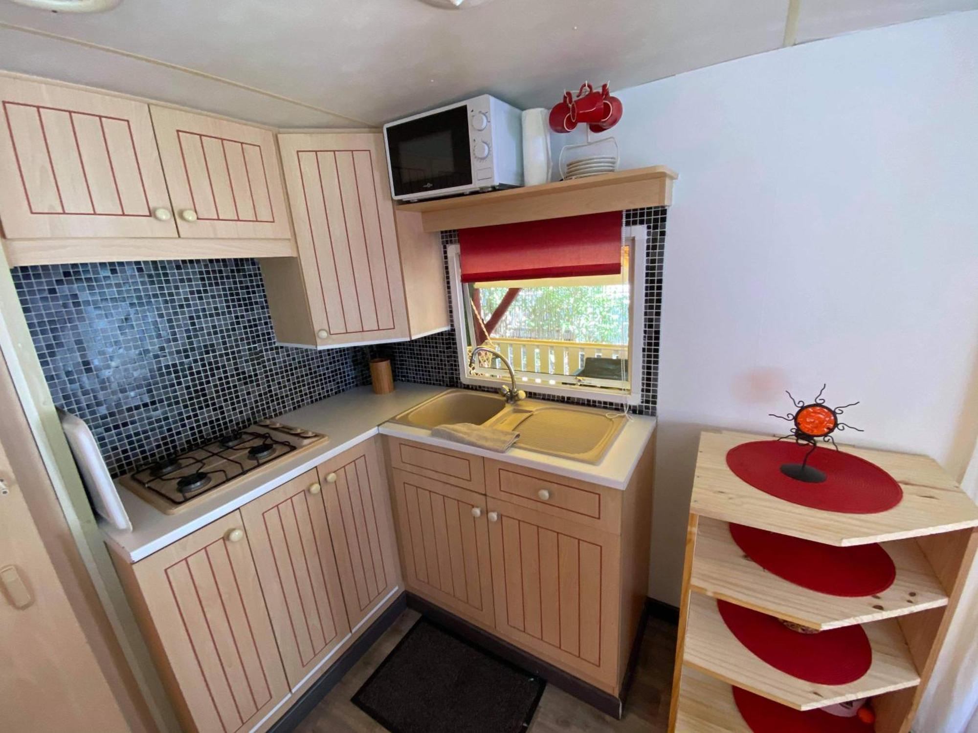 Mobil Home Au Camping Sellig Ле-Мюи Экстерьер фото